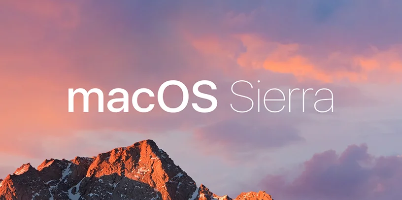 Mac OS 10.12 Sierra